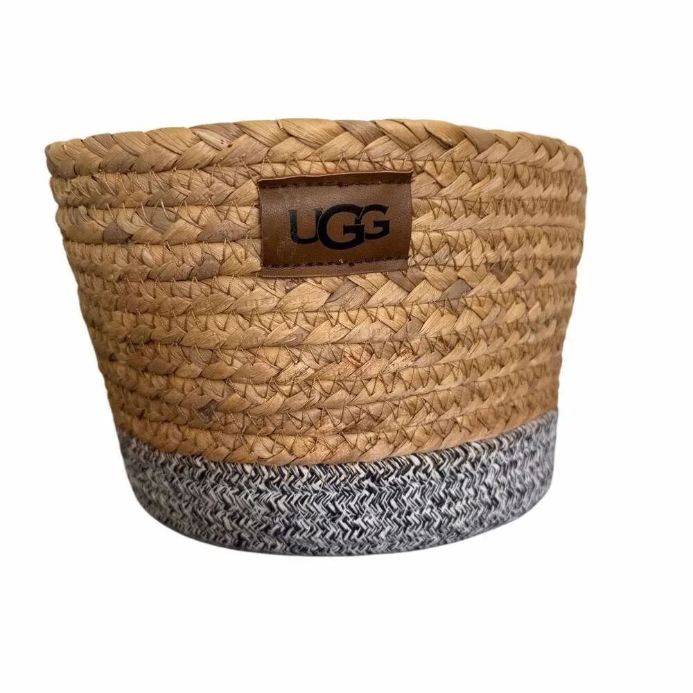 UGG Kateri Colorblock Medium Vanity Bin In Natural/navy